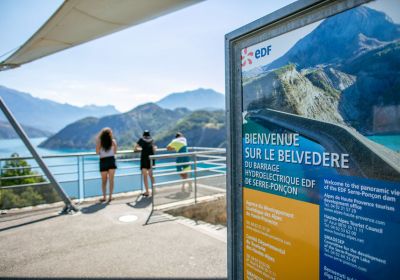 Belvédère du barrage de Serre-Ponçon - Belvédère du barrage de Serre-Ponçon
