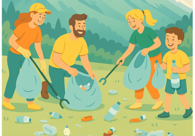 Matinée de ramassage des déchets_Les Orres