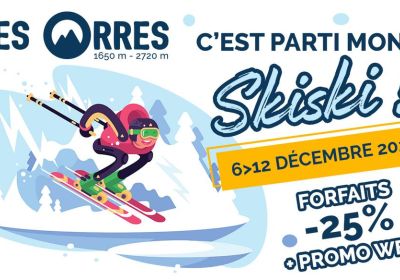 Ouverture hiver : C'est parti mon Skiski !_Les Orres - Ouverture hiver : C'est parti mon Skiski !_Les Orres