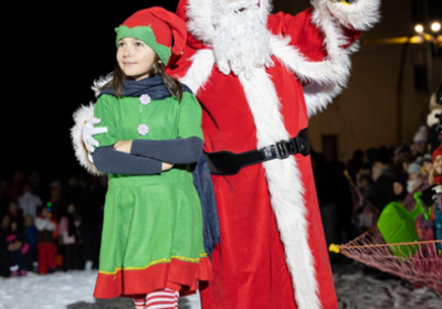 Arrivée du Père Noël_Les Orres