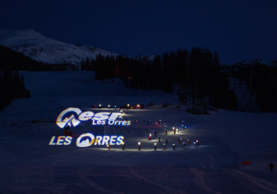 Descente aux flambeaux ESF_Les Orres - Descente aux flambeaux ESF_Les Orres