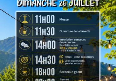 Fête de La Madeleine_Les Orres - Fête de La Madeleine_Les Orres