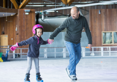 Rencontre avec L'Happy à la patinoire_Les Orres - Rencontre avec L'Happy à la patinoire_Les Orres