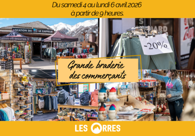 Braderie des commerçants_Les Orres - Braderie des commerçants_Les Orres