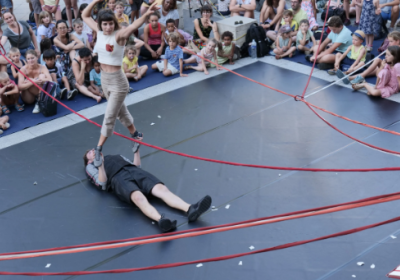 Familles en Orres : spectacle "Cadie à Cadie"_Les Orres