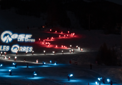 Nouvel an : ski show de l'ESF, descente aux flambeaux et grand feu d'artifice_Les Orres