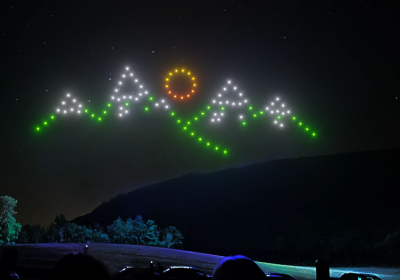 Spectacle de drones_Les Orres