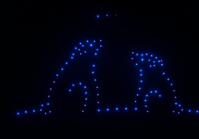 Spectacle de drones_Les Orres - Spectacle de drones_Les Orres