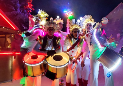 Déambulation COSMIC SHOW_Les Orres