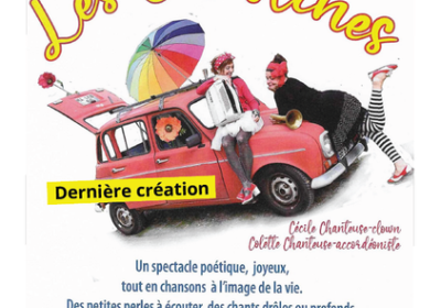 Spectacle "Les Célestines" : chant, accordéon & clown_Les Orres - Spectacle "Les Célestines" : chant, accordéon & clown_Les Orres