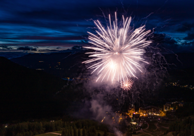 14 juillet : feu d'artifice_Les Orres
