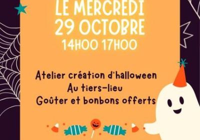 Atelier spécial Halloween au Tiers-lieu_Les Orres - Atelier spécial Halloween au Tiers-lieu_Les Orres