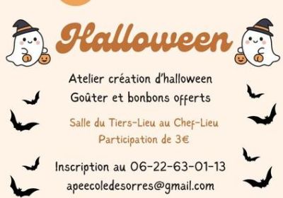 Atelier créatif spécial Halloween_Les Orres - Atelier créatif spécial Halloween_Les Orres