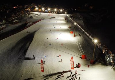 Nocturne Slalom parallèle by ESF_Les Orres