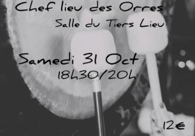 Soirée Gong au Tiers-lieu_Les Orres - Soirée Gong au Tiers-lieu_Les Orres