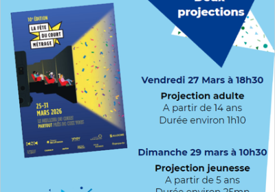Fête du Court métrage : projection adulte_Les Orres - Fête du Court métrage : projection adulte_Les Orres