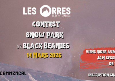 Contest Snowpark Les Orres by Black Beanies_Les Orres - Contest Snowpark Les Orres by Black Beanies_Les Orres