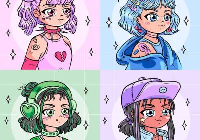 Dessine un personnage de Manga_Les Orres - Dessine un personnage de Manga_Les Orres