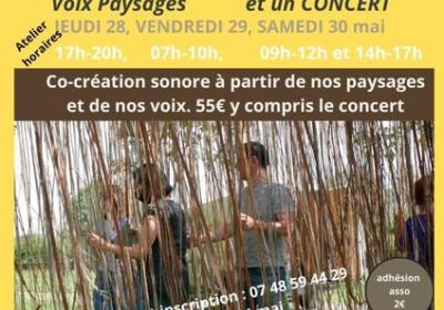 Atelier Voix-Paysages avec aKousthea : restitution & concert_Les Orres - Atelier Voix-Paysages avec aKousthea : restitution & concert_Les Orres