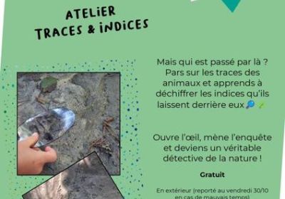 Atelier Traces et indices_Les Orres - Atelier Traces et indices_Les Orres