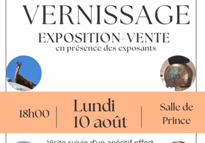 Vernissage : Exposition - vente aux Orres_Les Orres - Vernissage : Exposition - vente aux Orres_Les Orres