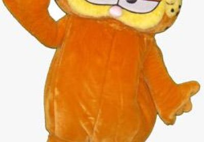 Rencontre avec la mascotte  Garfield_Les Orres - Rencontre avec la mascotte  Garfield_Les Orres