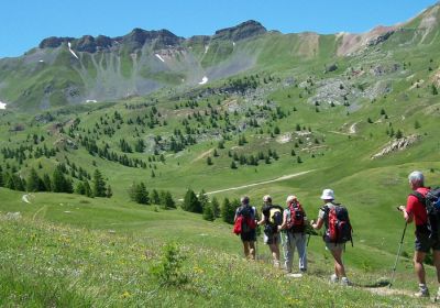 Randonnée montagne des Orres dans les Alpes du sud