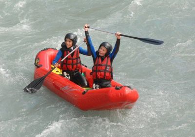 Hot dog activité riviere embrun les orres, Hautes-Alpes
