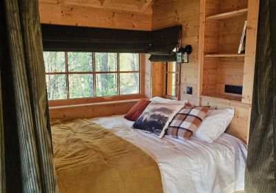 Cabanes de Mélézia, Logement insolite aux Orres, Hautes-Alpes