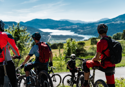 Pure ride VTT été Les Orres, itinéraire VTT dans les Alpes du sud
