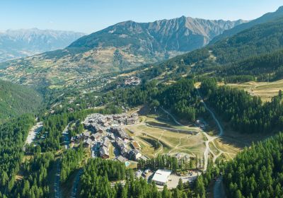 Les Orres webcam vue station
