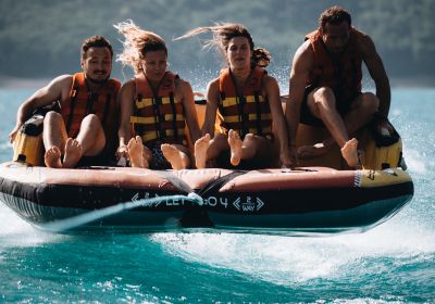 Nautic B bouée tractée lac amis serre ponçon