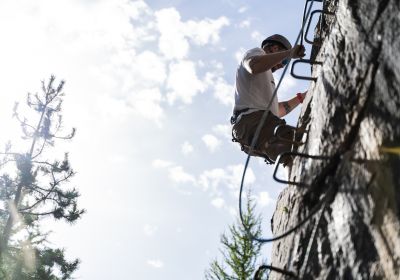 Via Ferrata Les orres, escalade dans les Hautes-Alpes