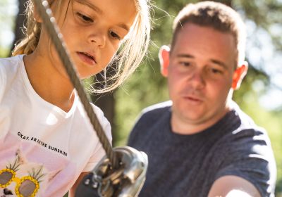 Accrobranche jungle aventure Les Orres