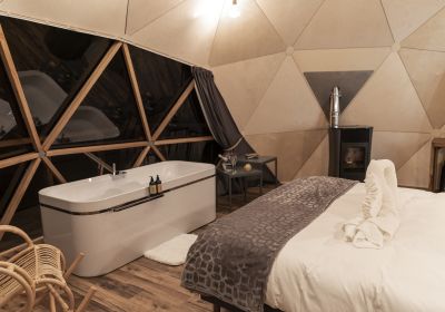Alpin Dhome hébergement location chambre insolite aux Orres, Hautes-Alpes