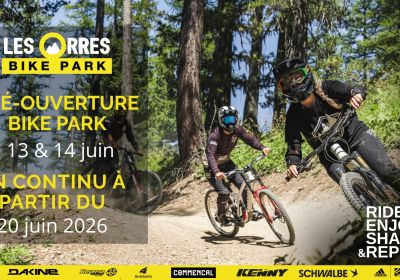 Le Bike Park des Orres ouvre ses portes le 13 juin dans les Alpes du Sud