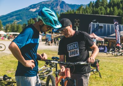 ROCKSHOX_ Test VTT DH sur les Orres Bike Park, Alpes du sud