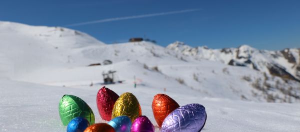 Pâques les Orres oeufs chocolat