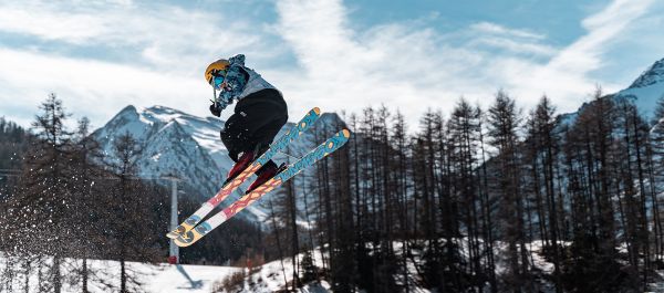 Snowpark Les Orres, ski dans les Alpes du sud