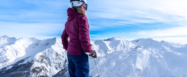 Ski les Orres paysage hiver