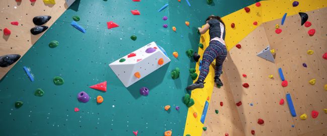 Pole sport innovation PSI Les Orres escalade