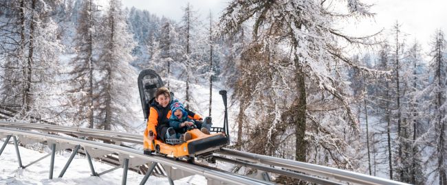 Luge sur rail les Orres