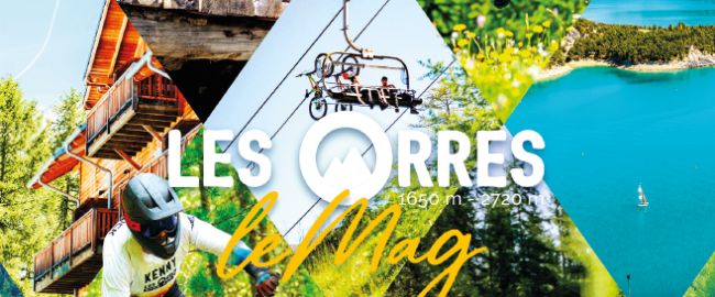 Magazine les Orres hautes Alpes, été 2024