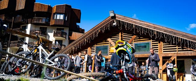 Opening Les Orres Bike Park VTT DH dans les Hautes-Alpes