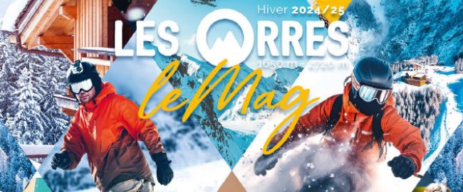 Couv Magazine Les Orres hiver 24-25
