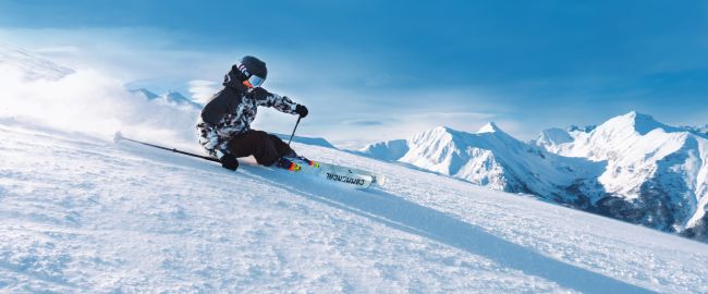 Ski alpin et snowboard aux Orres, dans les Alpes du sud