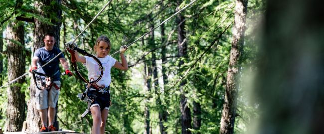 Accrobranche aux Orres