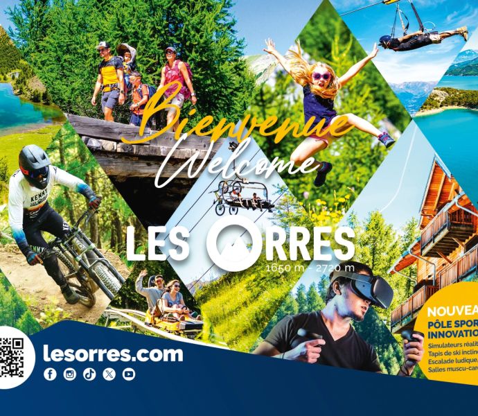 Station Les Orres, activités et VTT en été, Hautes-Alpes
