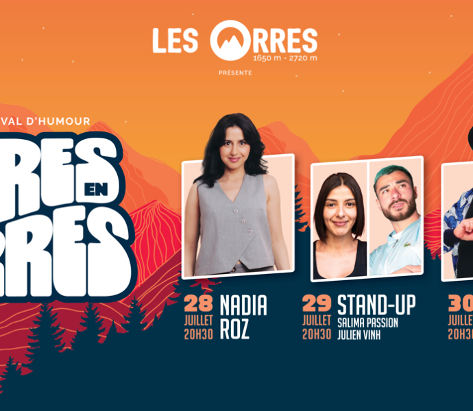 Le Festival d'humour Rires en Orres, dans les Alpes du Sud