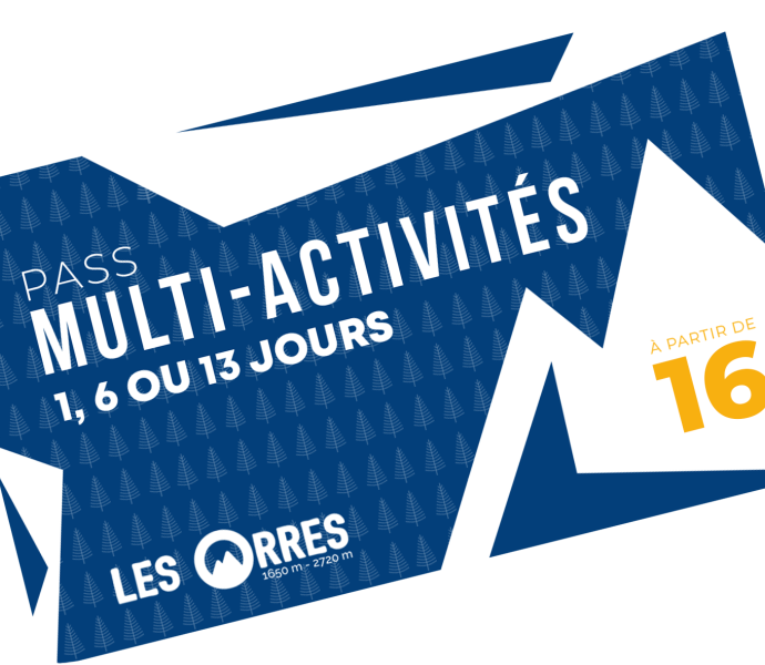 Acheter le pass multi-activités Les Orres